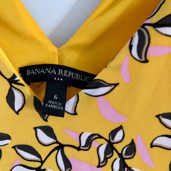 Yellow Banana Republic Dress - Picture 3 of 4